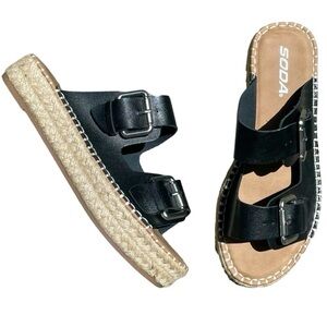 SODA: Birken Babes Espadrille Sandal